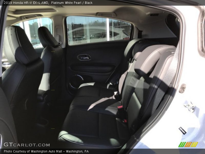Platinum White Pearl / Black 2019 Honda HR-V EX-L AWD