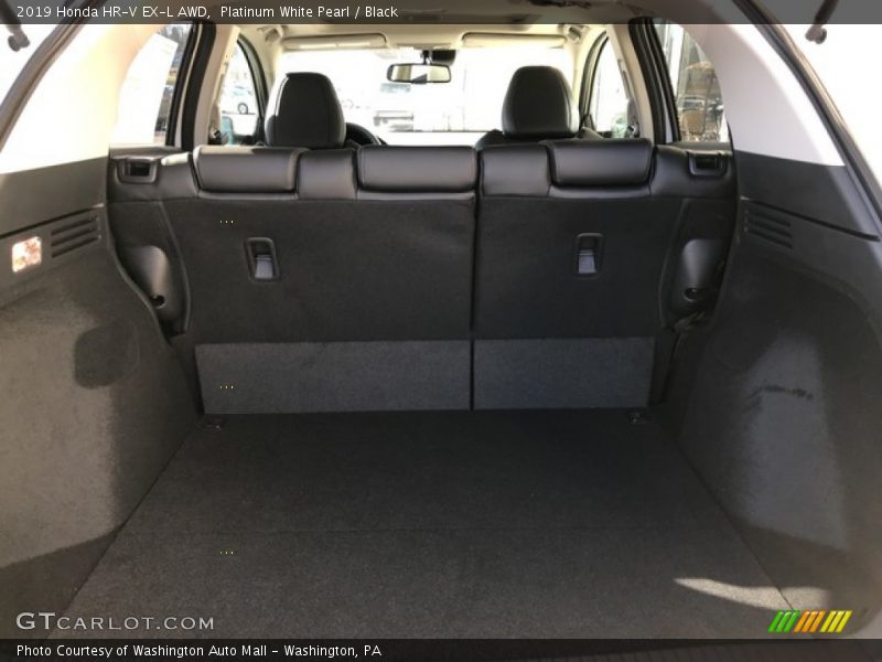 Platinum White Pearl / Black 2019 Honda HR-V EX-L AWD