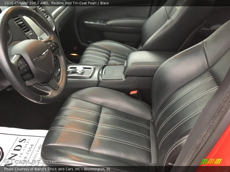 Redline Red Tri-Coat Pearl / Black 2016 Chrysler 300 S AWD