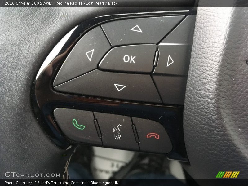 Redline Red Tri-Coat Pearl / Black 2016 Chrysler 300 S AWD