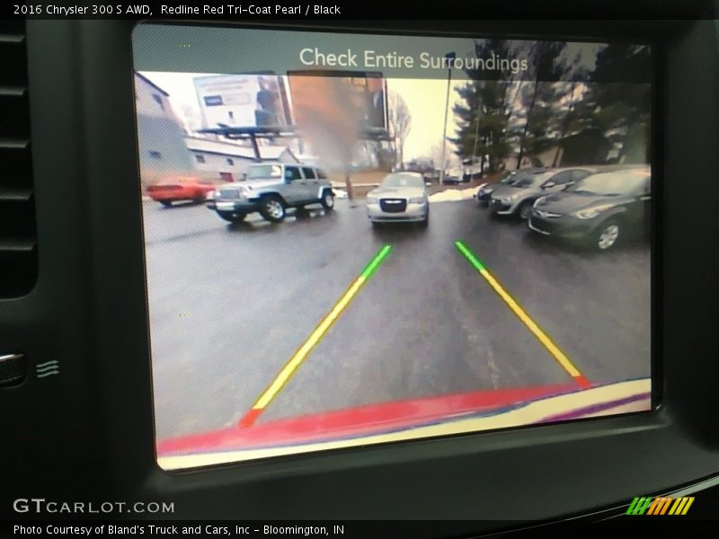 Redline Red Tri-Coat Pearl / Black 2016 Chrysler 300 S AWD