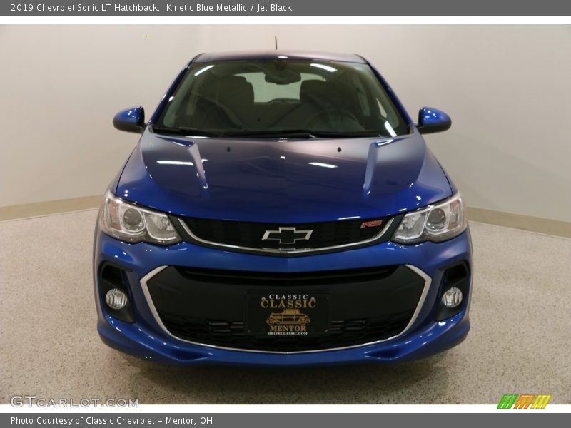 Kinetic Blue Metallic / Jet Black 2019 Chevrolet Sonic LT Hatchback