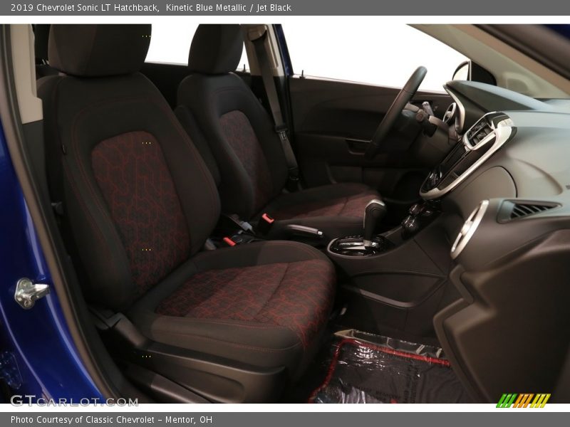 Kinetic Blue Metallic / Jet Black 2019 Chevrolet Sonic LT Hatchback