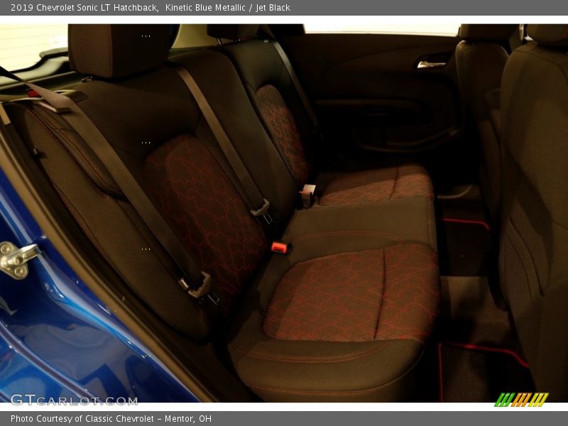 Kinetic Blue Metallic / Jet Black 2019 Chevrolet Sonic LT Hatchback