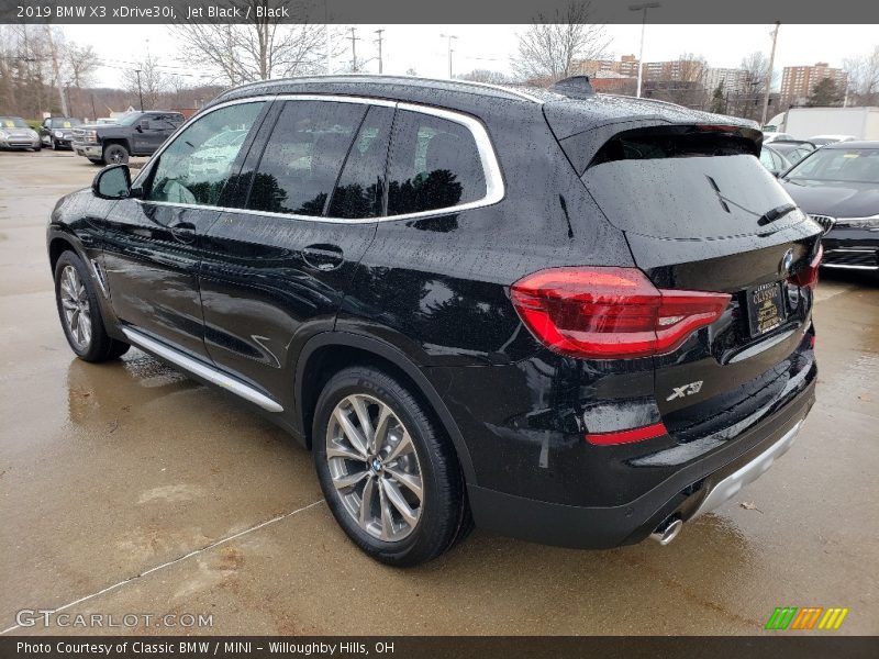 Jet Black / Black 2019 BMW X3 xDrive30i