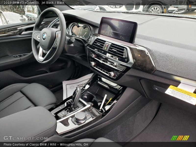 Controls of 2019 X3 xDrive30i