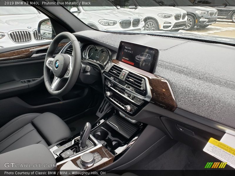 Phytonic Blue Metallic / Black 2019 BMW X3 M40i