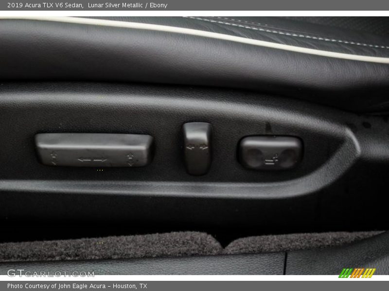 Lunar Silver Metallic / Ebony 2019 Acura TLX V6 Sedan