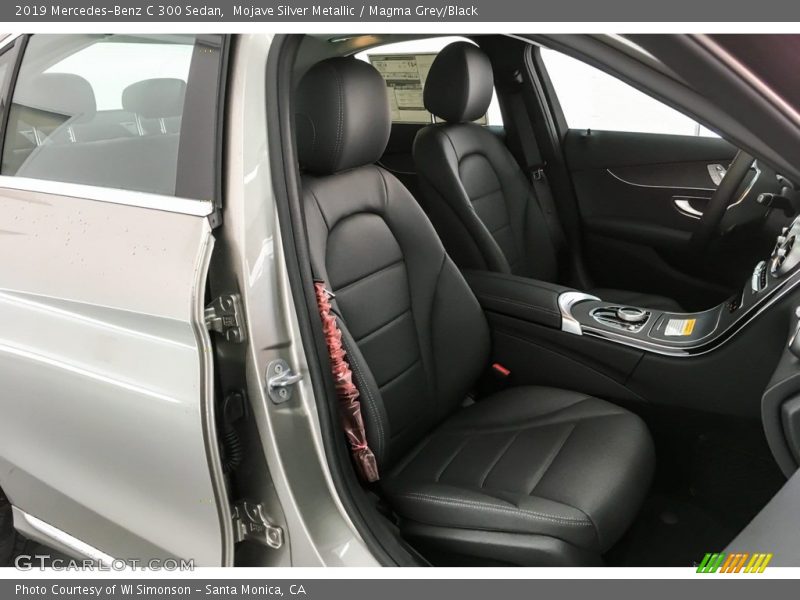 Mojave Silver Metallic / Magma Grey/Black 2019 Mercedes-Benz C 300 Sedan