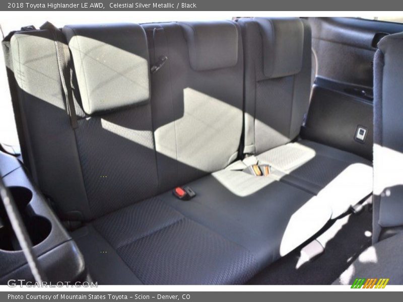 Celestial Silver Metallic / Black 2018 Toyota Highlander LE AWD