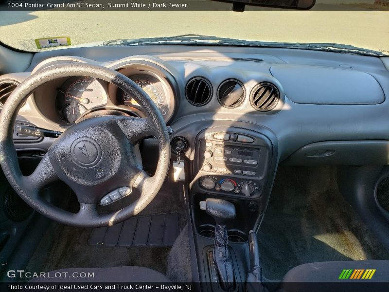 Summit White / Dark Pewter 2004 Pontiac Grand Am SE Sedan