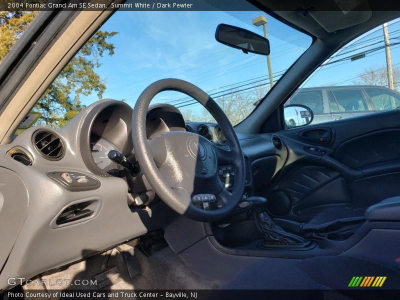 Summit White / Dark Pewter 2004 Pontiac Grand Am SE Sedan