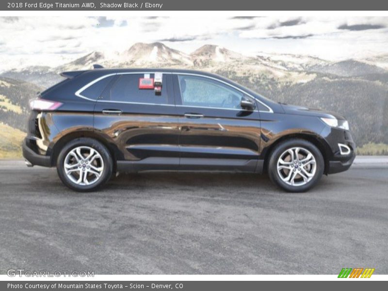 Shadow Black / Ebony 2018 Ford Edge Titanium AWD