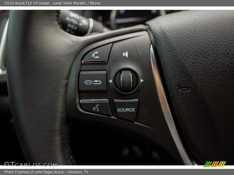Lunar Silver Metallic / Ebony 2019 Acura TLX V6 Sedan
