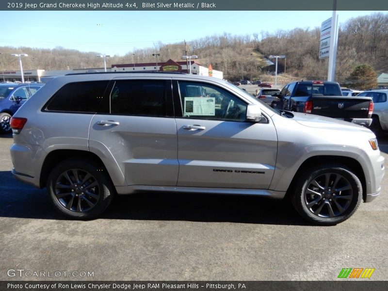 Billet Silver Metallic / Black 2019 Jeep Grand Cherokee High Altitude 4x4