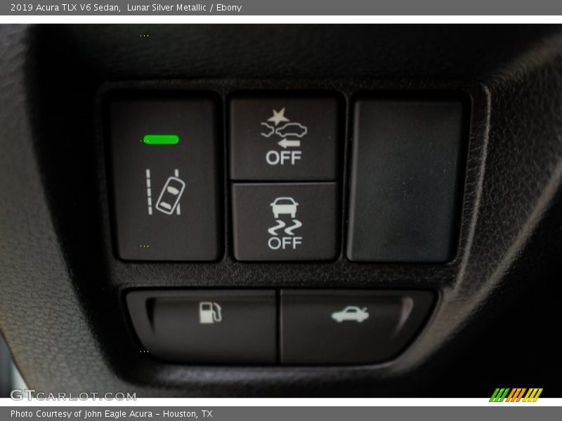 Lunar Silver Metallic / Ebony 2019 Acura TLX V6 Sedan