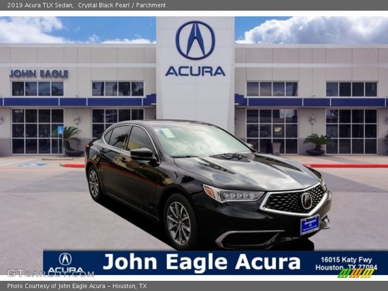 Crystal Black Pearl / Parchment 2019 Acura TLX Sedan