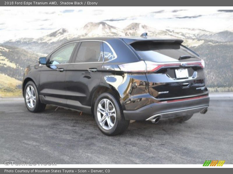 Shadow Black / Ebony 2018 Ford Edge Titanium AWD