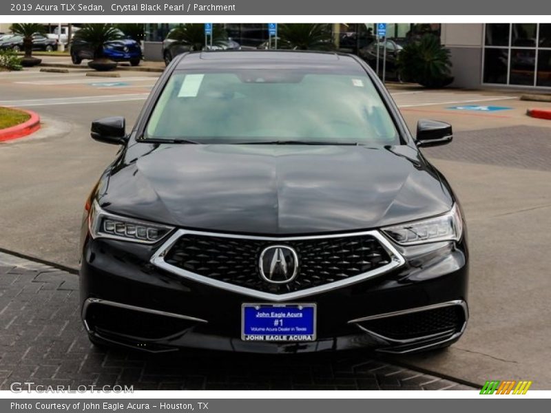 Crystal Black Pearl / Parchment 2019 Acura TLX Sedan