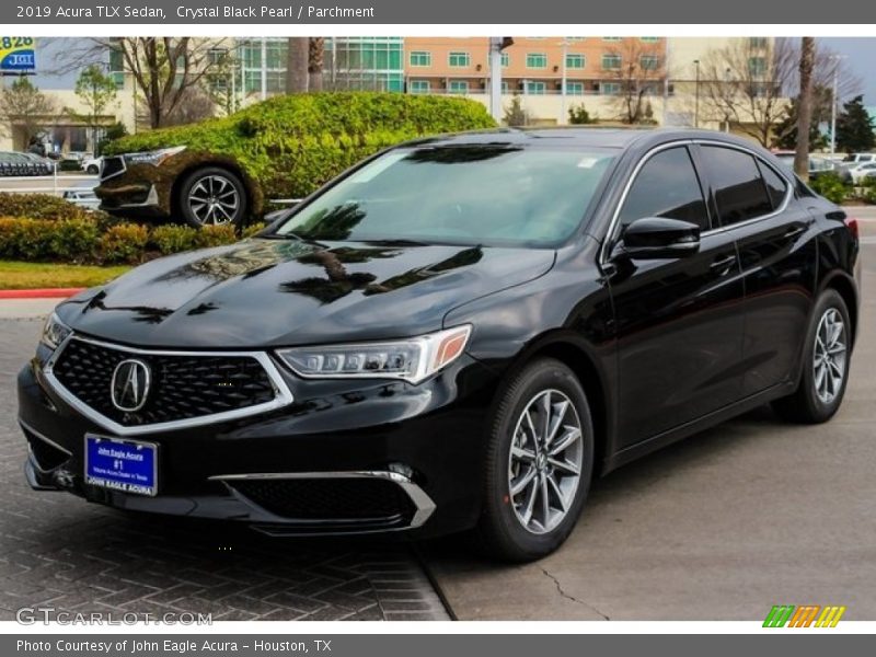 Crystal Black Pearl / Parchment 2019 Acura TLX Sedan