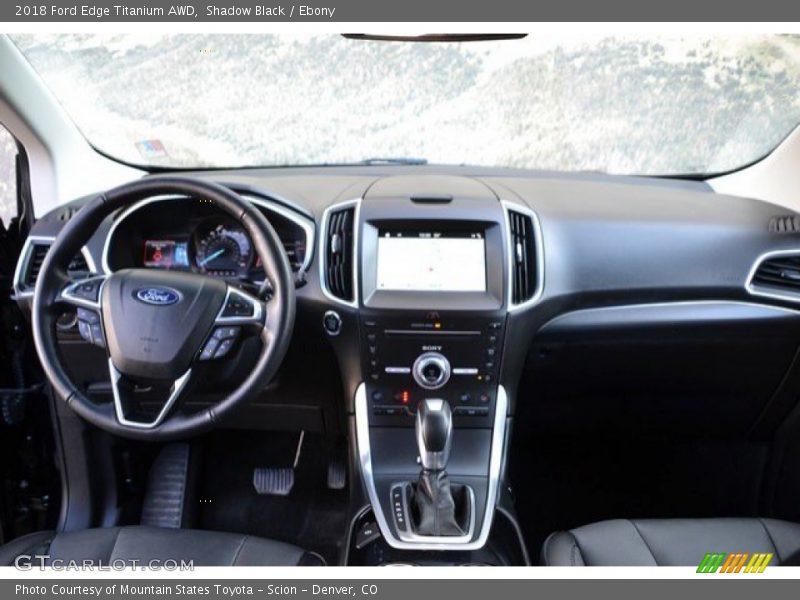 Shadow Black / Ebony 2018 Ford Edge Titanium AWD