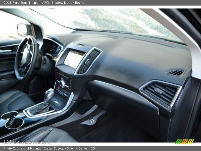 Shadow Black / Ebony 2018 Ford Edge Titanium AWD