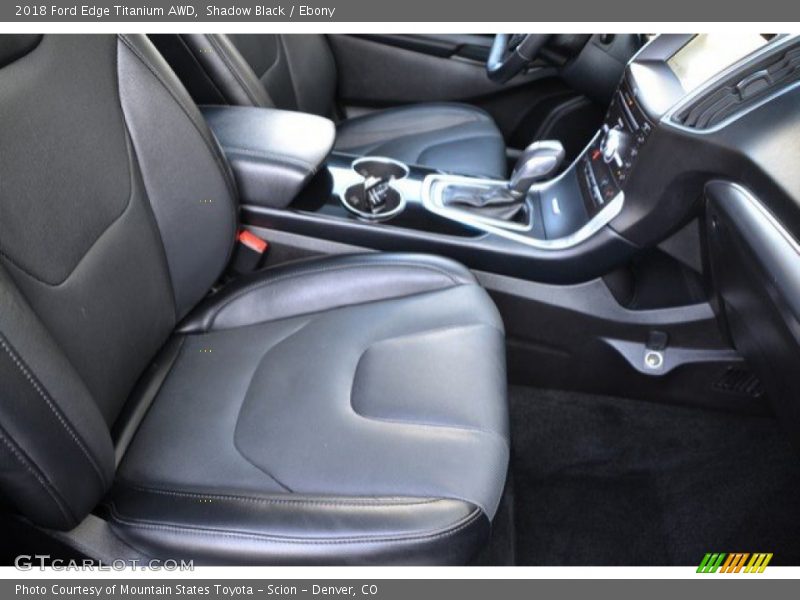 Shadow Black / Ebony 2018 Ford Edge Titanium AWD
