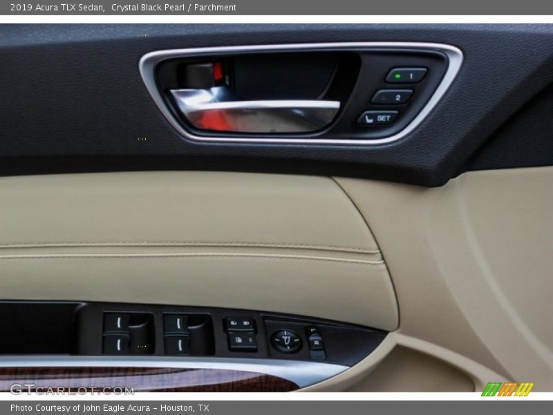 Crystal Black Pearl / Parchment 2019 Acura TLX Sedan