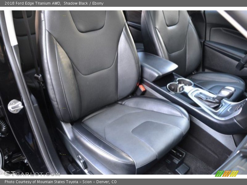 Shadow Black / Ebony 2018 Ford Edge Titanium AWD