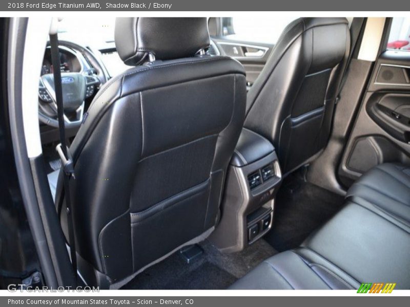 Shadow Black / Ebony 2018 Ford Edge Titanium AWD