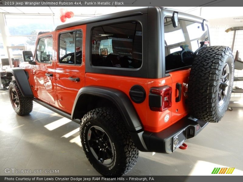 Punk'n Metallic / Black 2019 Jeep Wrangler Unlimited Rubicon 4x4