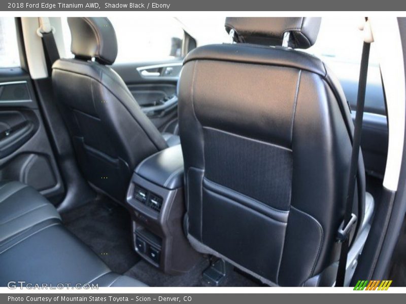 Shadow Black / Ebony 2018 Ford Edge Titanium AWD