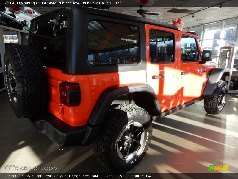 Punk'n Metallic / Black 2019 Jeep Wrangler Unlimited Rubicon 4x4
