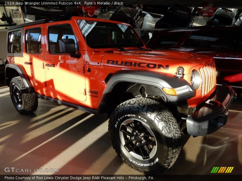 Punk'n Metallic / Black 2019 Jeep Wrangler Unlimited Rubicon 4x4