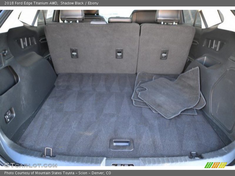 Shadow Black / Ebony 2018 Ford Edge Titanium AWD