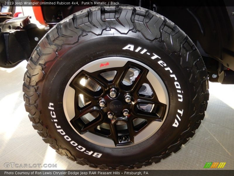 Punk'n Metallic / Black 2019 Jeep Wrangler Unlimited Rubicon 4x4
