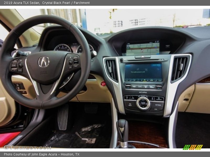 Crystal Black Pearl / Parchment 2019 Acura TLX Sedan