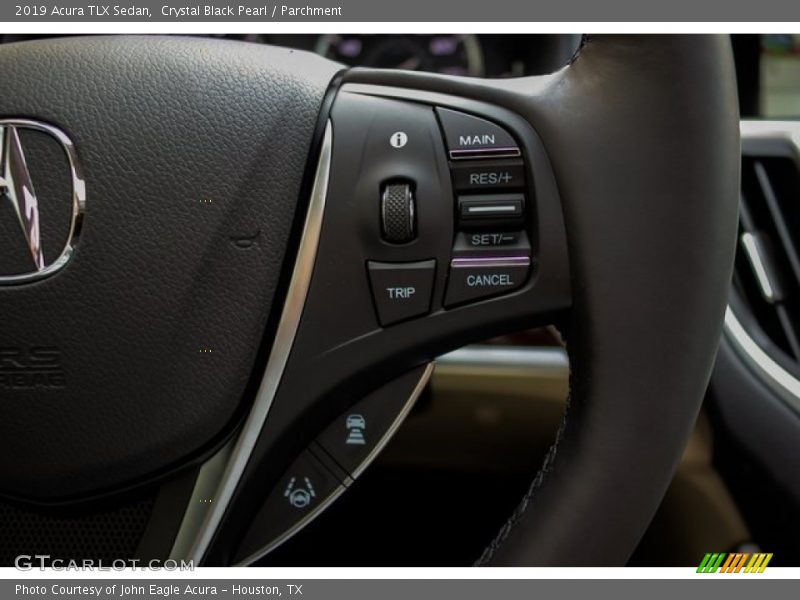 Crystal Black Pearl / Parchment 2019 Acura TLX Sedan