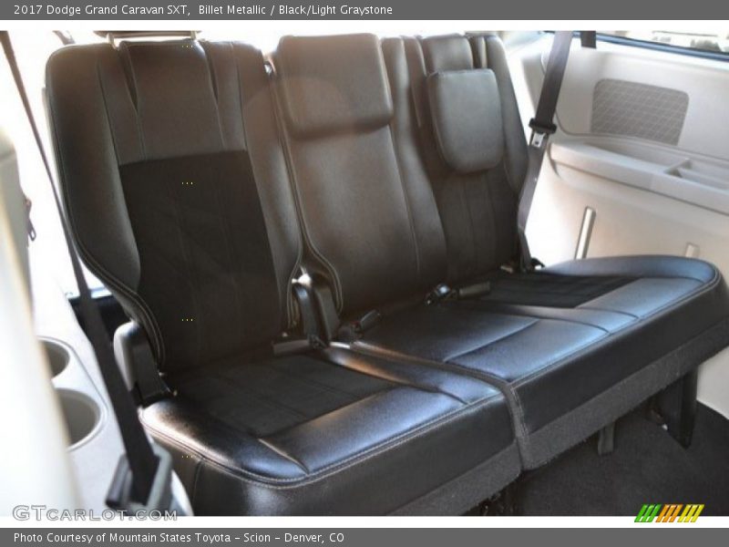 Billet Metallic / Black/Light Graystone 2017 Dodge Grand Caravan SXT