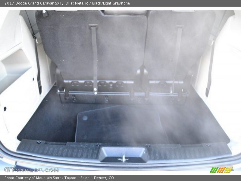 Billet Metallic / Black/Light Graystone 2017 Dodge Grand Caravan SXT