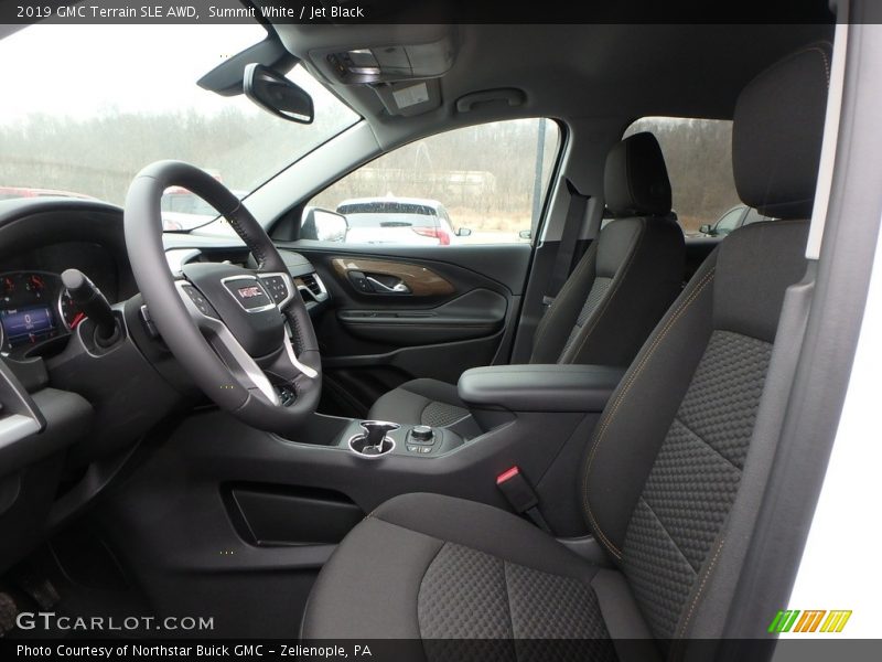 Summit White / Jet Black 2019 GMC Terrain SLE AWD
