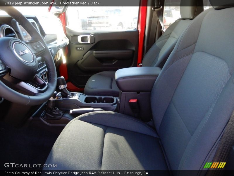 Firecracker Red / Black 2019 Jeep Wrangler Sport 4x4