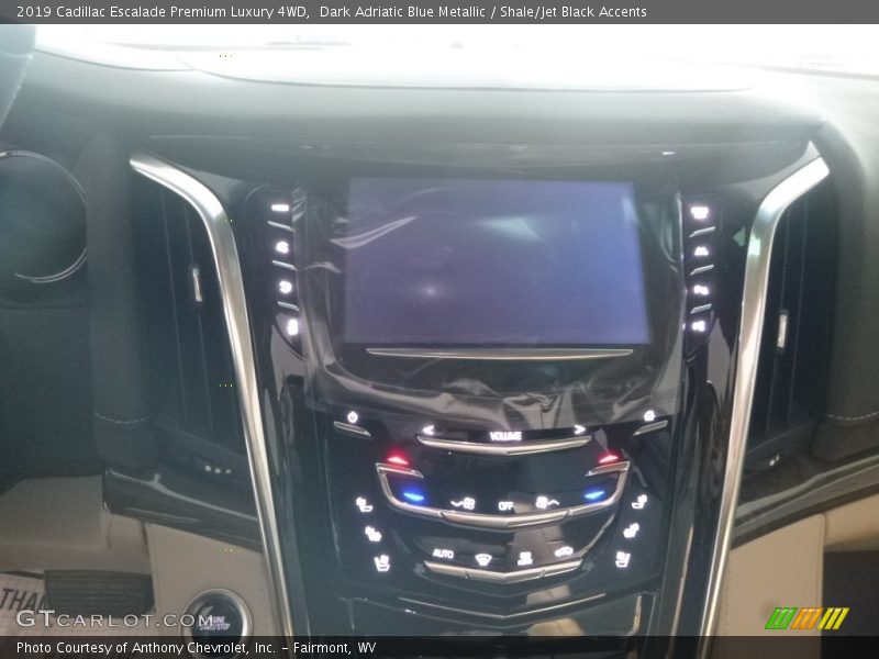 Dark Adriatic Blue Metallic / Shale/Jet Black Accents 2019 Cadillac Escalade Premium Luxury 4WD