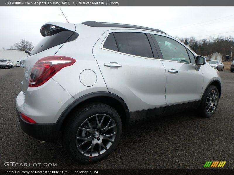 Quicksilver Metallic / Ebony 2019 Buick Encore Sport Touring AWD