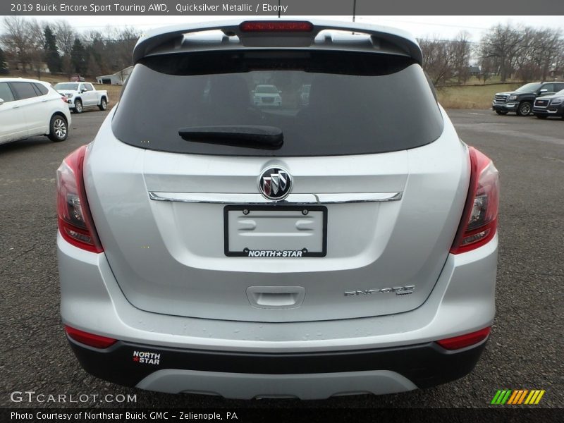 Quicksilver Metallic / Ebony 2019 Buick Encore Sport Touring AWD
