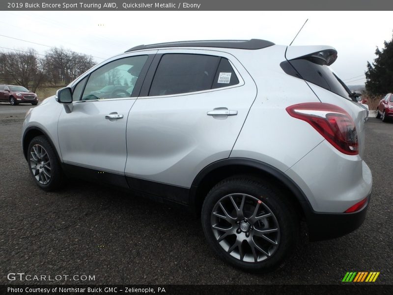 Quicksilver Metallic / Ebony 2019 Buick Encore Sport Touring AWD