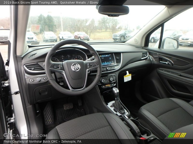  2019 Encore Sport Touring AWD Ebony Interior