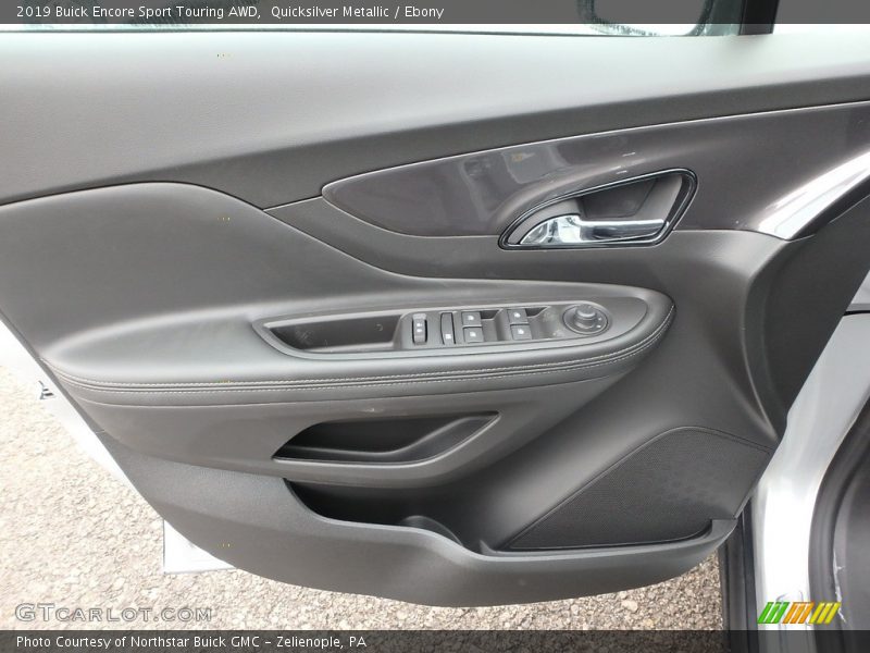 Front Seat of 2019 Encore Sport Touring AWD