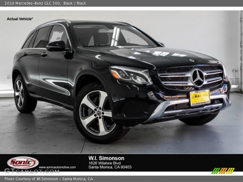 Black / Black 2019 Mercedes-Benz GLC 300
