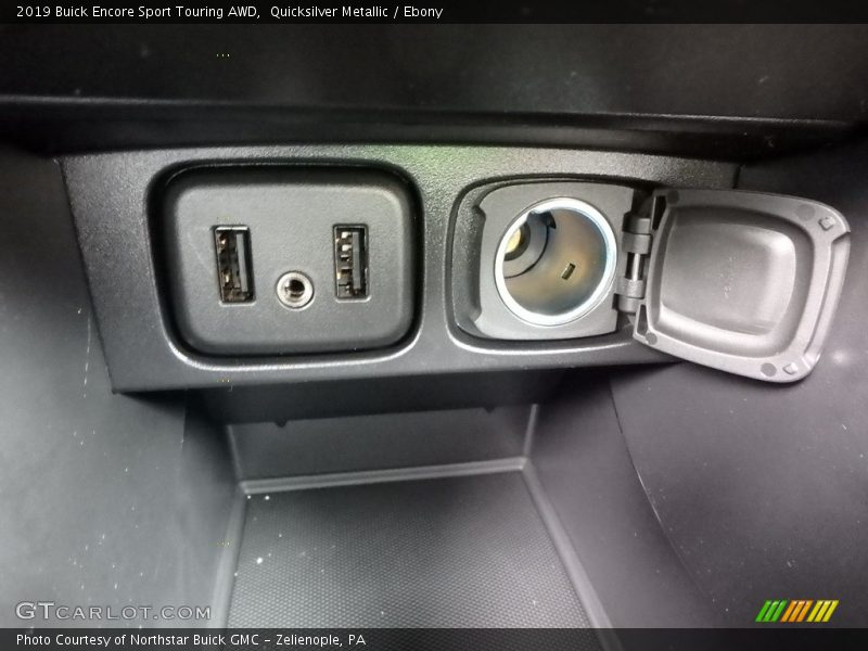 Quicksilver Metallic / Ebony 2019 Buick Encore Sport Touring AWD